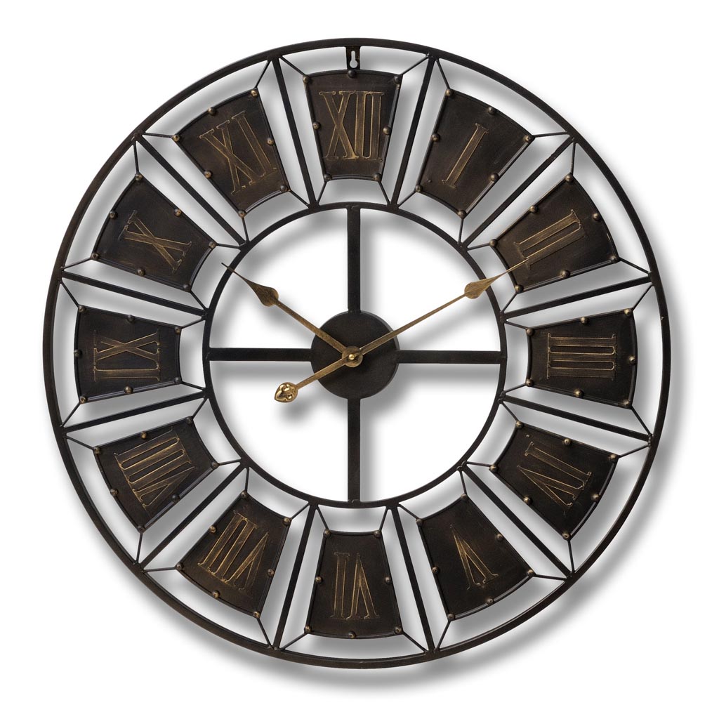 Big Metal Wall Clocks