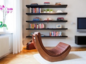 Contemporary Floating Wall Shelves