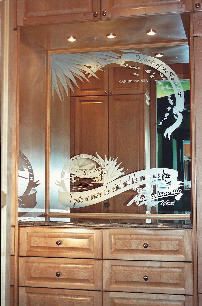 Custom Etched Glass Mirrors Best Decor Things