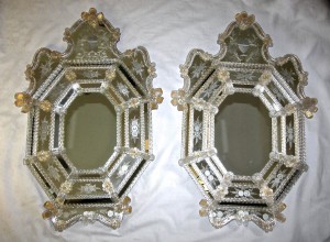 Etched Wall Mirrors