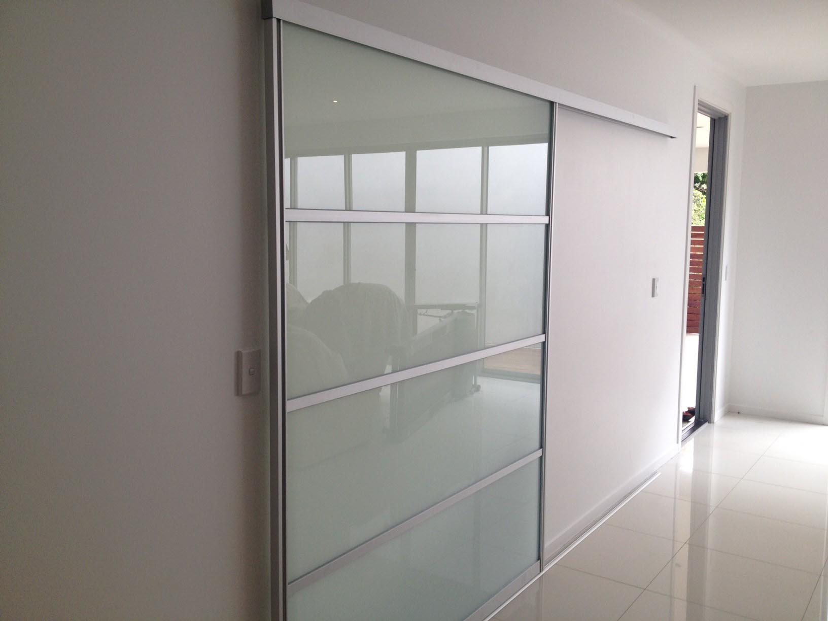 Frosted Glass Panels Room Dividers