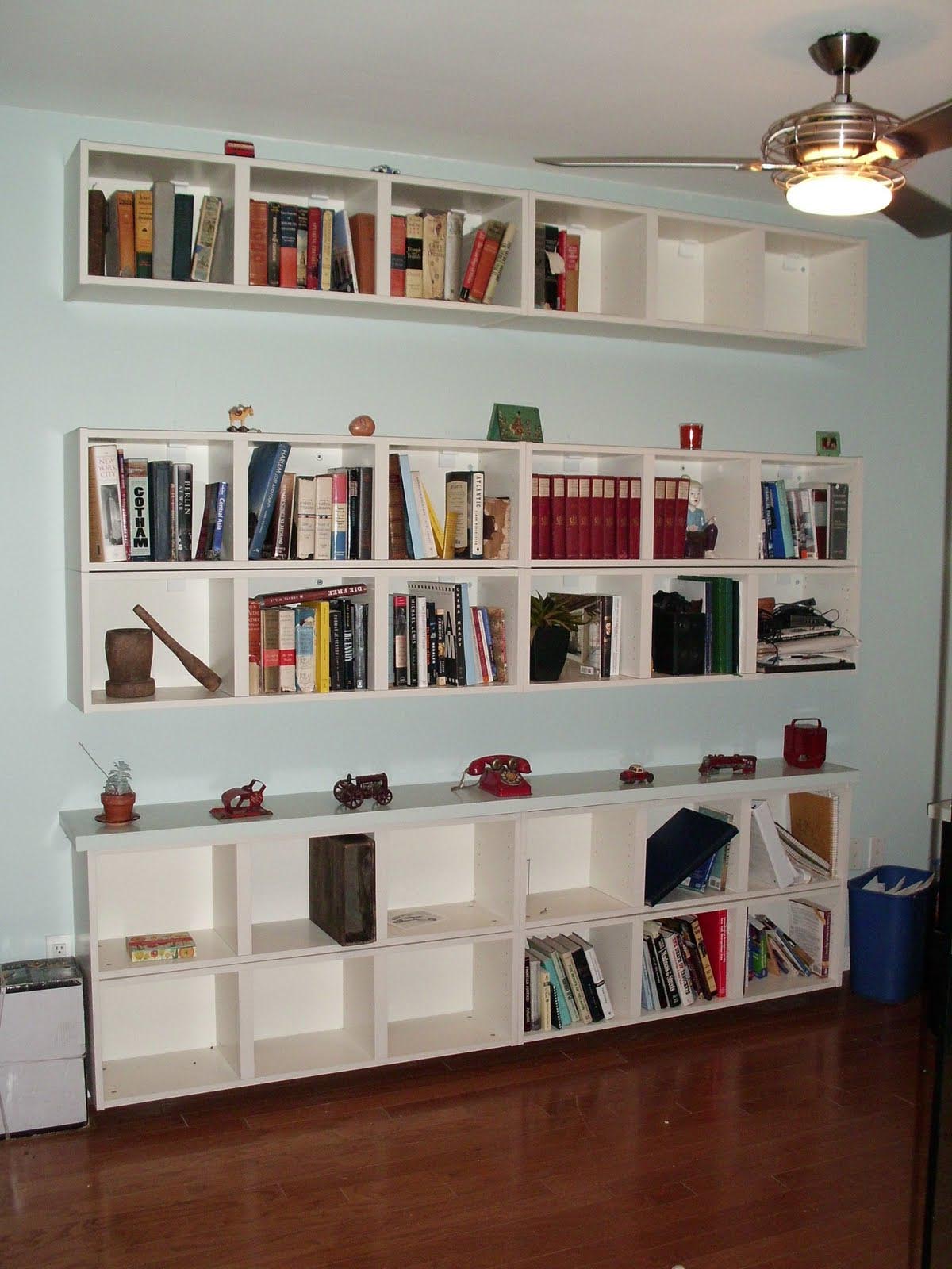 Hanging Wall Shelves for Books