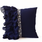 Navy Blue Decorative Throw Pillows
