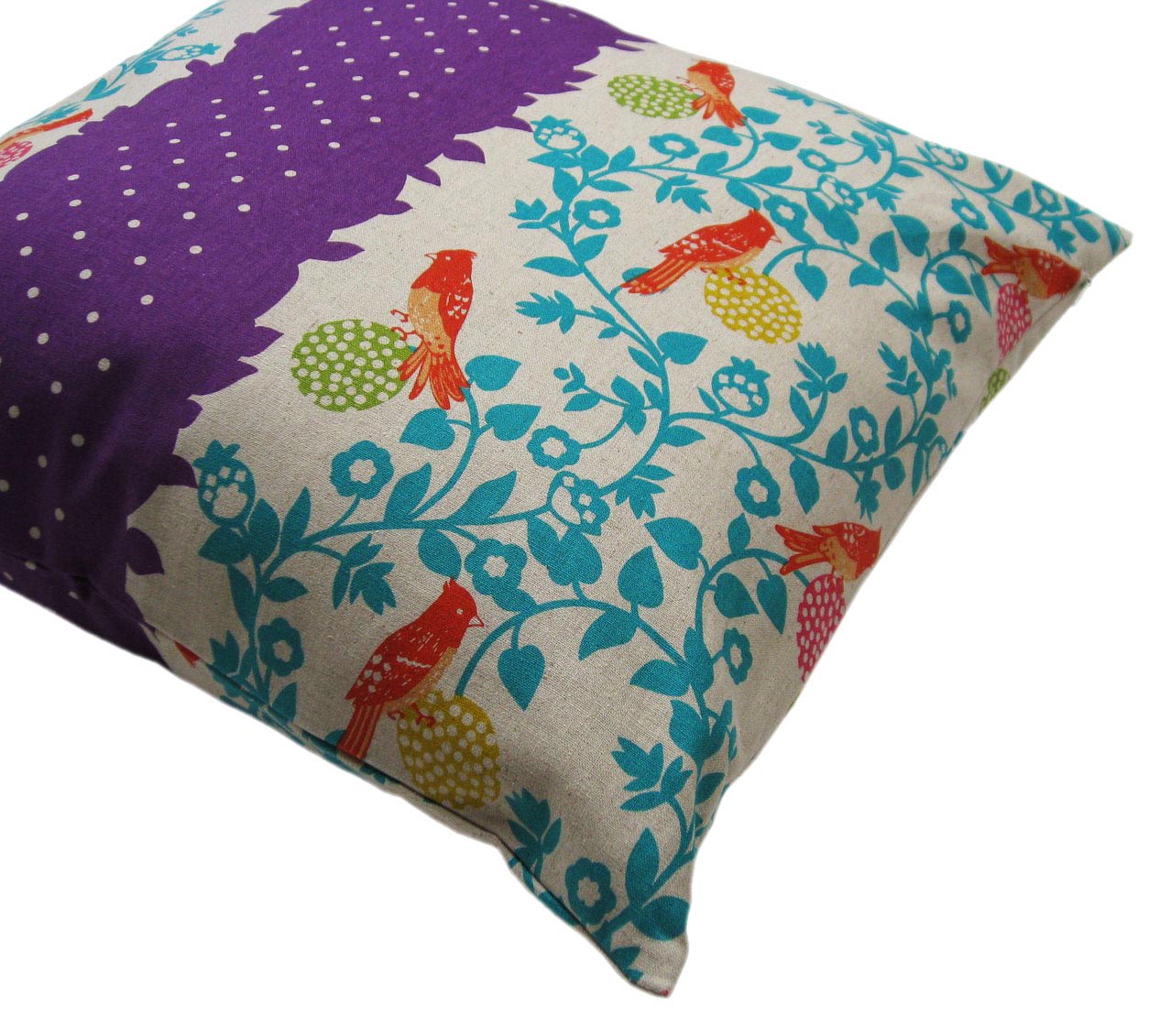 Teal and Purple Throw Pillows