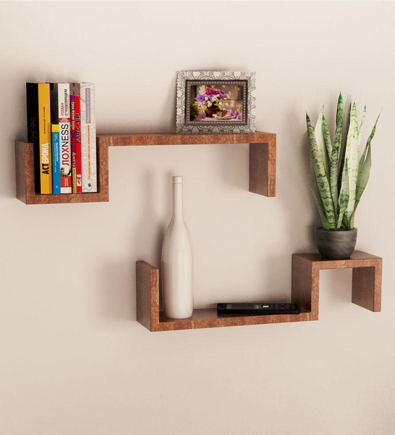 Wooden Wall Shelves Design