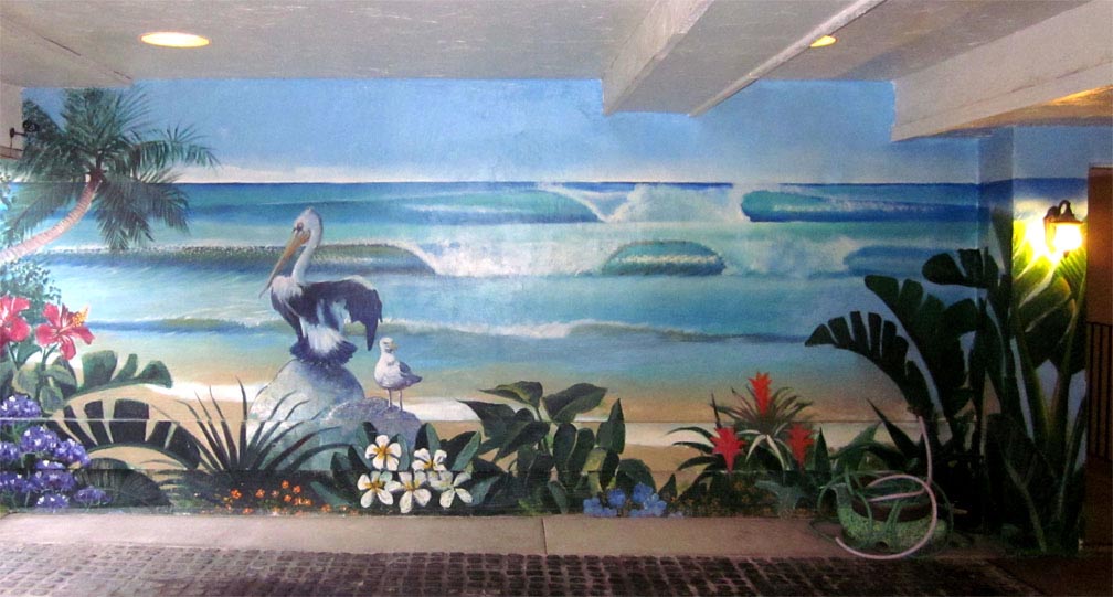 Beach Themed Wall Murals