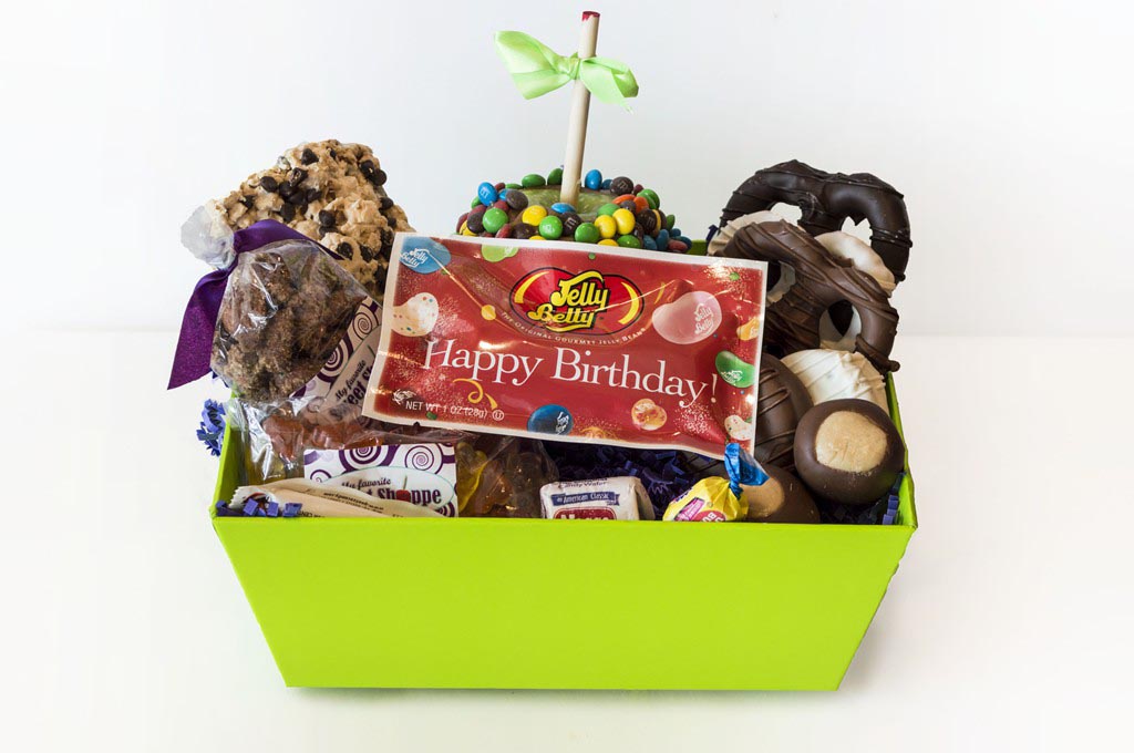 Birthday Candy Gift Baskets