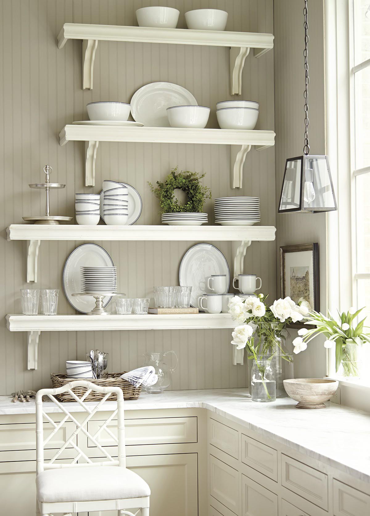 Decorative Kitchen Wall Shelves