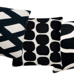 Black and White Decorative Pillows