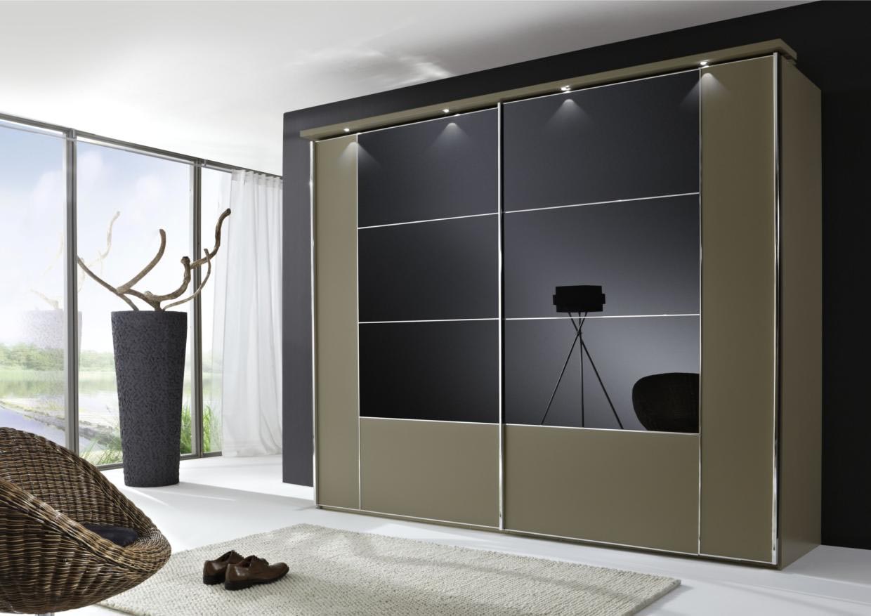 Black Glass Bedroom Furniture