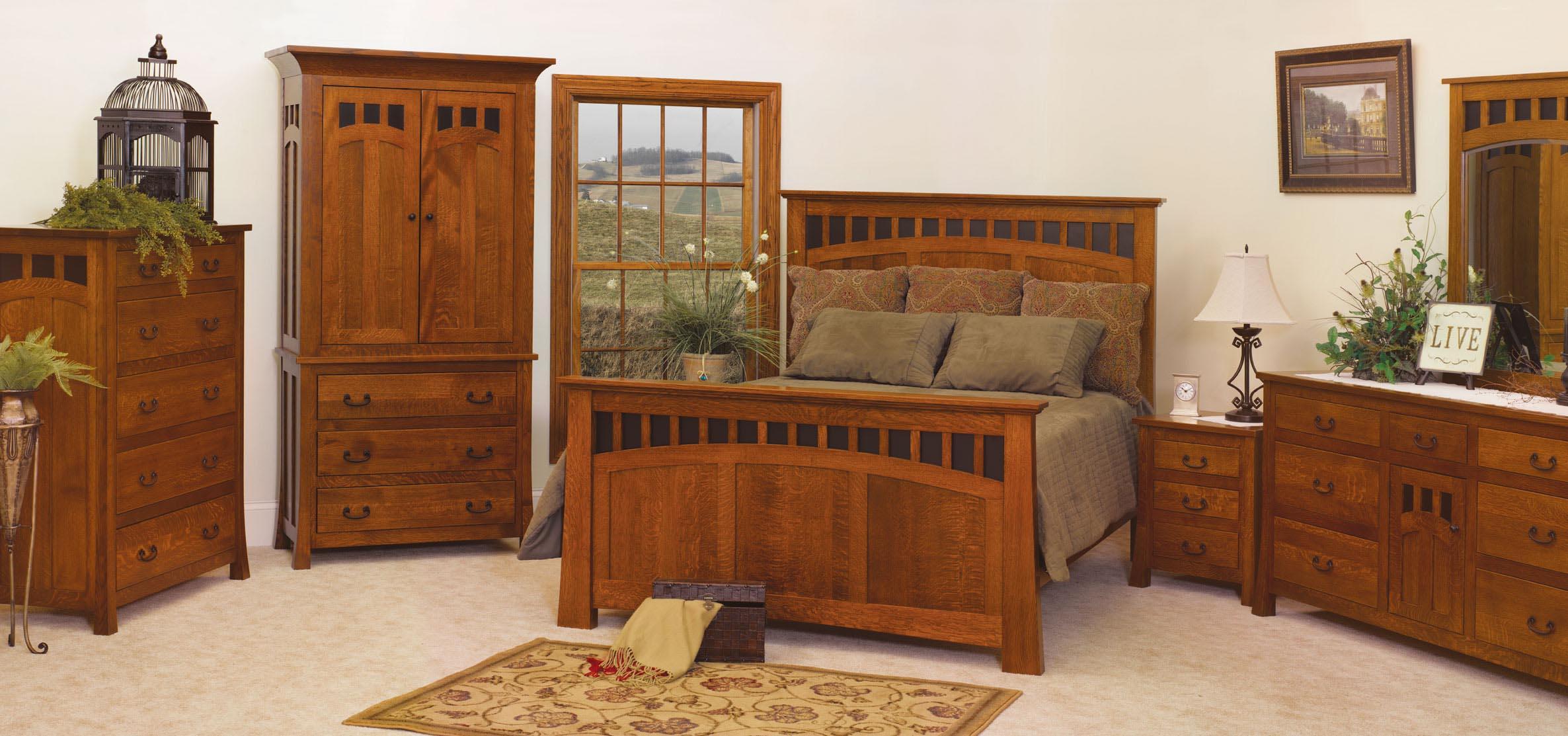 Mission Style Bedroom Furniture Sets