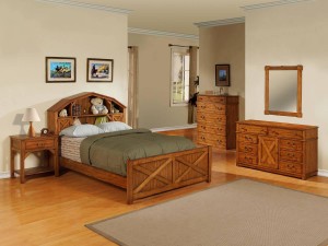 Mission Style Oak Bedroom Furniture
