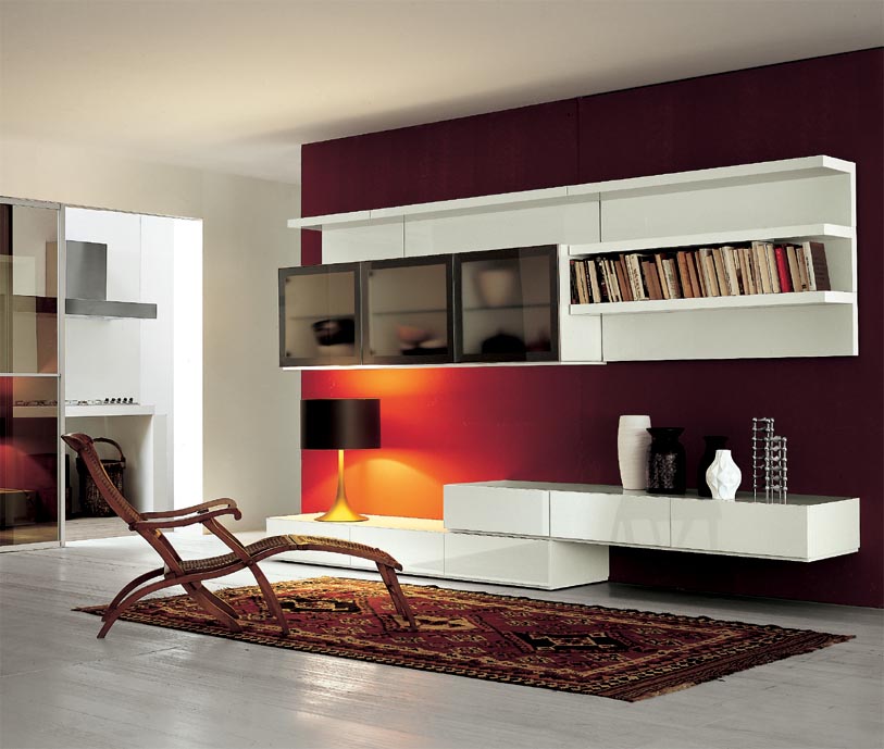 Modern Wall Shelves Living Room