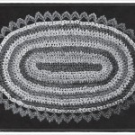 Oval Rag Rug Crochet Pattern
