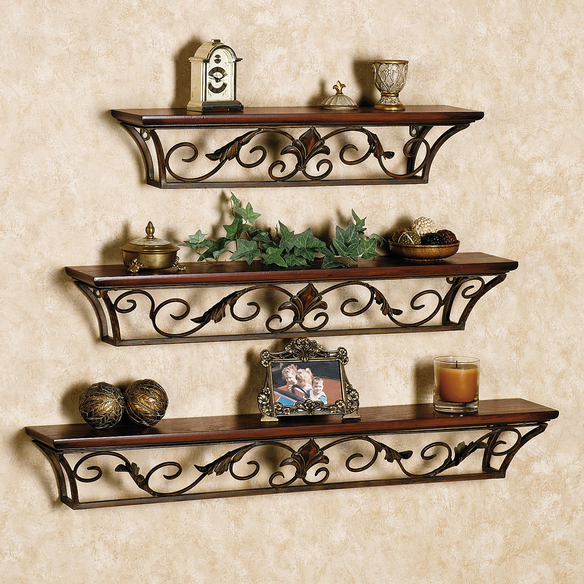 wall mounted shelves