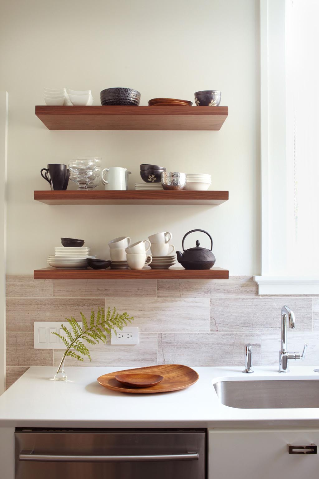 Small Wall Shelves for Kitchen