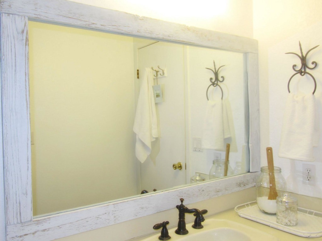 Small Wood Framed Mirrors